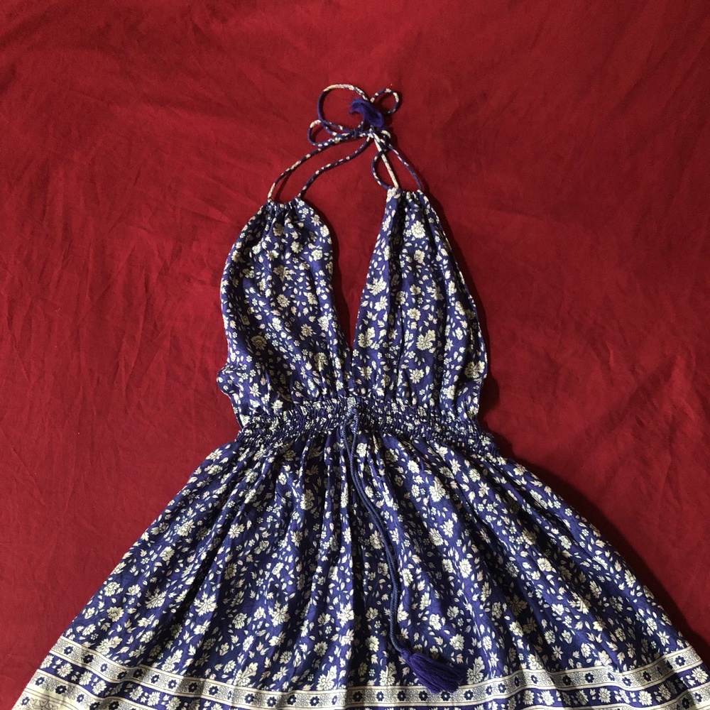 Boho halter dress - never worn